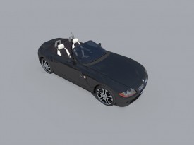 bmw z4 3D Object | FREE Artlantis Objects Download